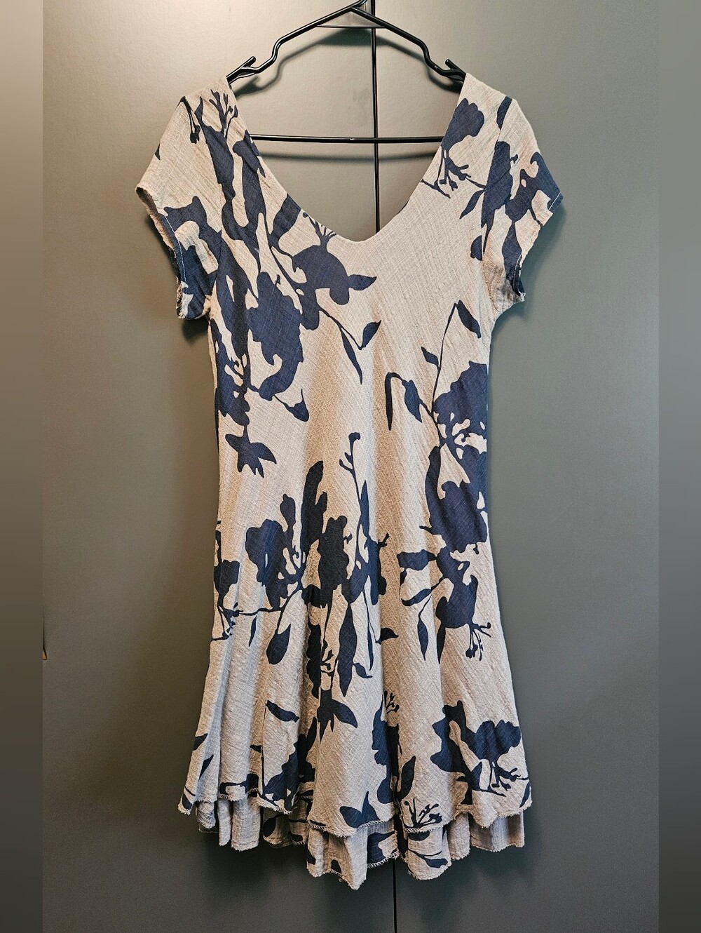 Tan And Black Italian Dress